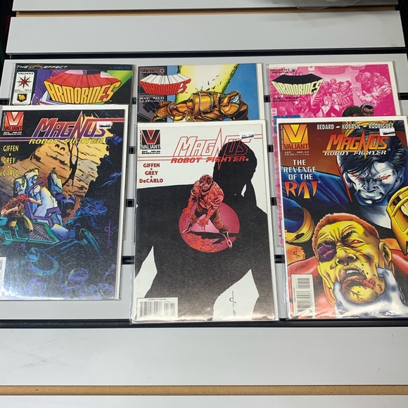 Vintage comic books 6 unread comics by Valiant. - Picture 5 of 8